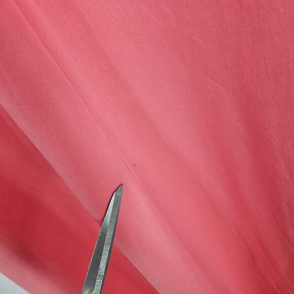 Vintage 70's Dress Gown Pink Chiffon Satin Layered Cape Long Sleeve Maxi Size XS - Picture 5 of 12